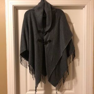 Cowl neck cape